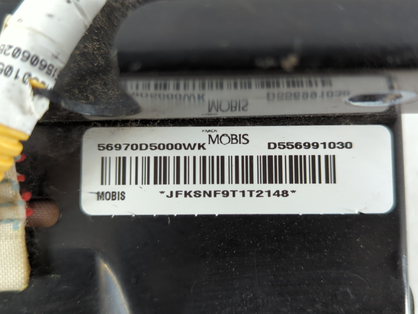 2016-2020 Kia Optima Air Bag Passenger Right Knee OEM P/N:D556991030 Fits Fits 2016 2017 2018 2019 2020 OEM Used Auto Parts 