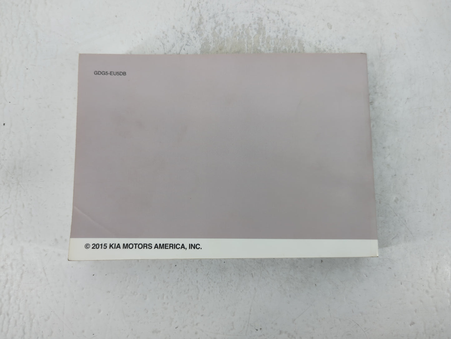 2016 Kia Optima Owners Manual Book Guide OEM Used Auto Parts - Oemusedautoparts1.com