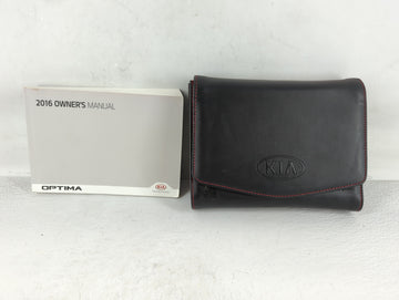 2016 Kia Optima Owners Manual Book Guide P/N:GDG5-EU63D OEM Used Auto Parts - Oemusedautoparts1.com