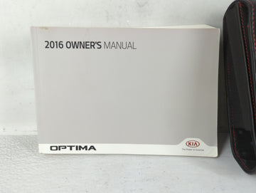 2016 Kia Optima Owners Manual Book Guide P/N:GDG5-EU63D OEM Used Auto Parts