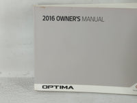 2016 Kia Optima Owners Manual Book Guide P/N:GDG5-EU63D OEM Used Auto Parts - Oemusedautoparts1.com