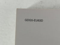 2016 Kia Optima Owners Manual Book Guide P/N:GDG5-EU63D OEM Used Auto Parts - Oemusedautoparts1.com