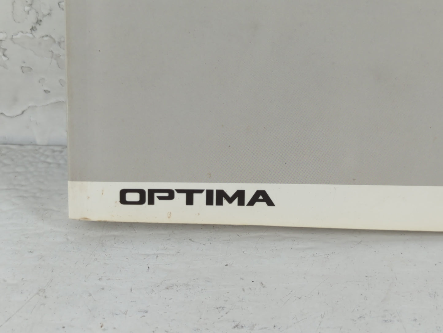 2016 Kia Optima Owners Manual Book Guide P/N:GDG5-EU5OA OEM Used Auto Parts - Oemusedautoparts1.com