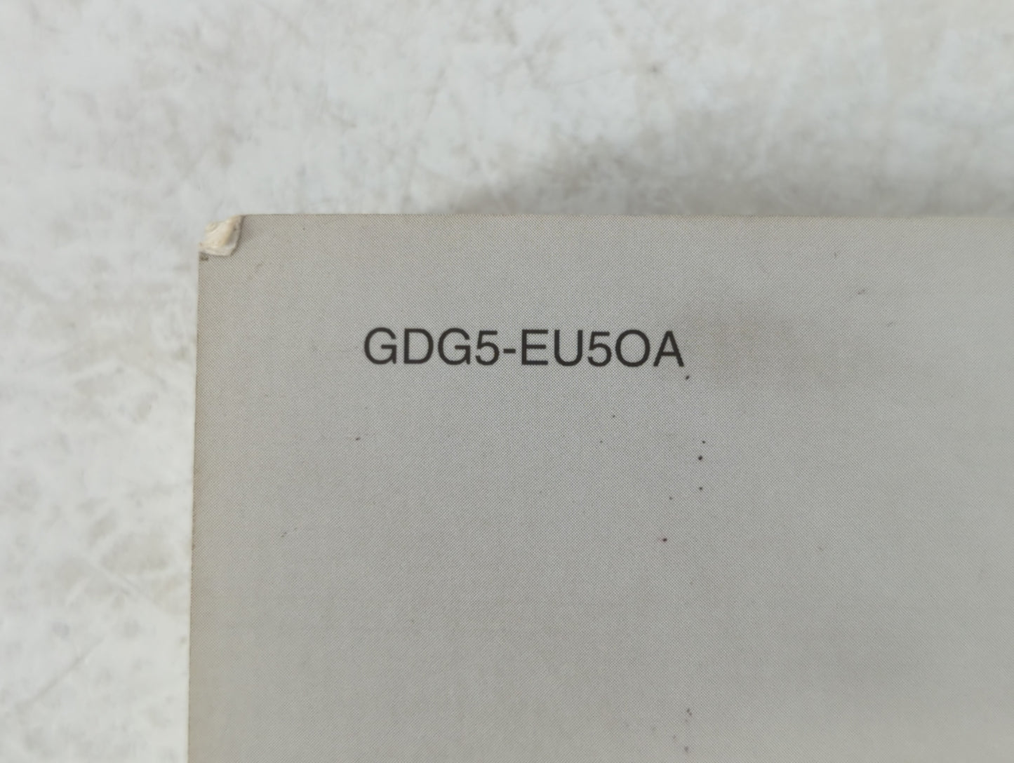 2016 Kia Optima Owners Manual Book Guide P/N:GDG5-EU5OA OEM Used Auto Parts - Oemusedautoparts1.com