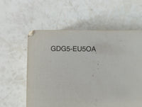 2016 Kia Optima Owners Manual Book Guide P/N:GDG5-EU5OA OEM Used Auto Parts - Oemusedautoparts1.com