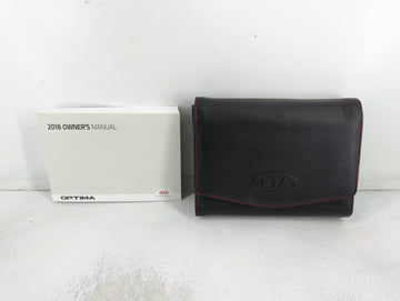 2016 Kia Optima Owners Manual Book Guide P/N:GD4O-EU62B OEM Used Auto Parts - Oemusedautoparts1.com