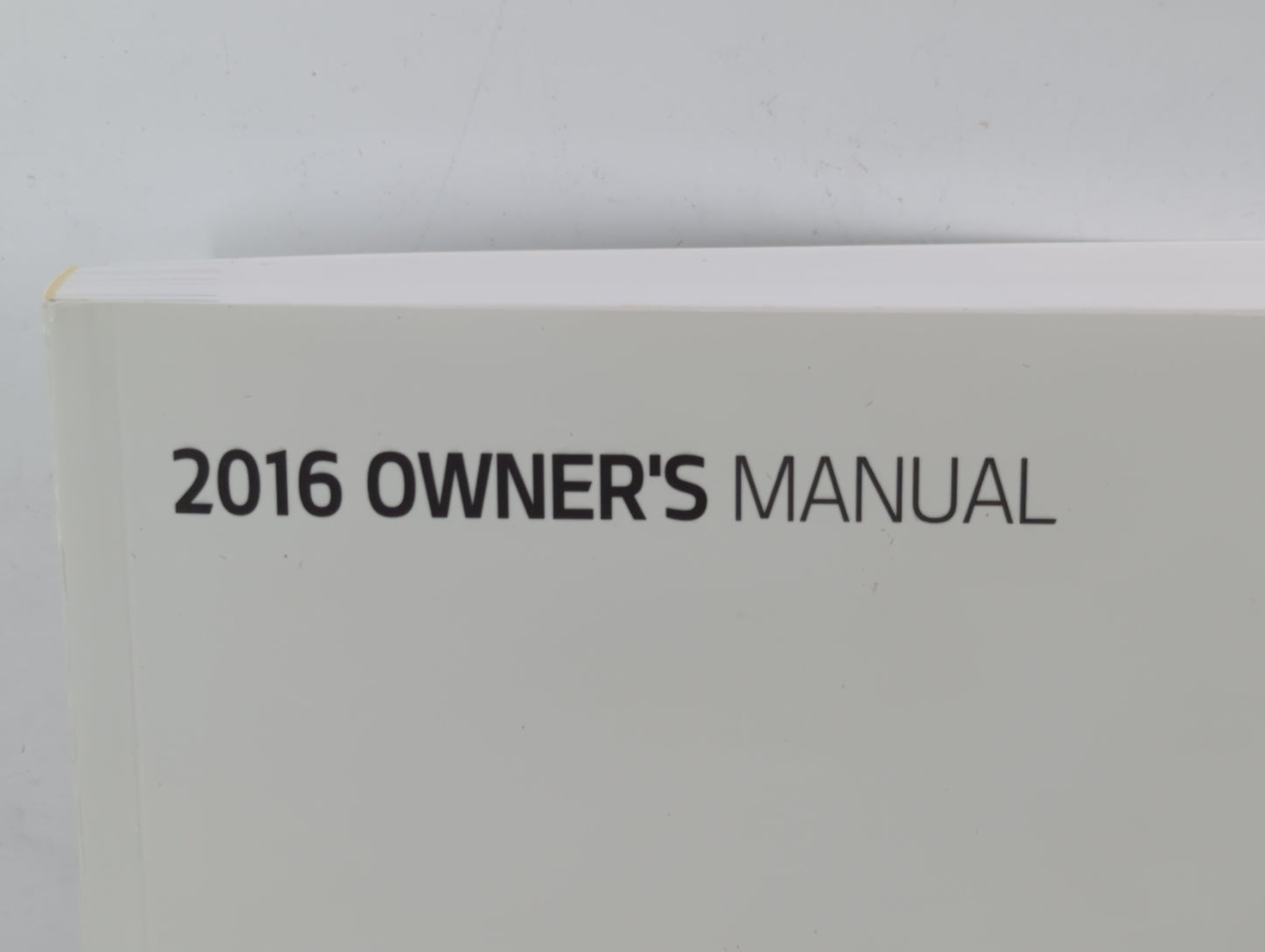 2016 Kia Optima Owners Manual Book Guide P/N:GD4O-EU62B OEM Used Auto Parts - Oemusedautoparts1.com
