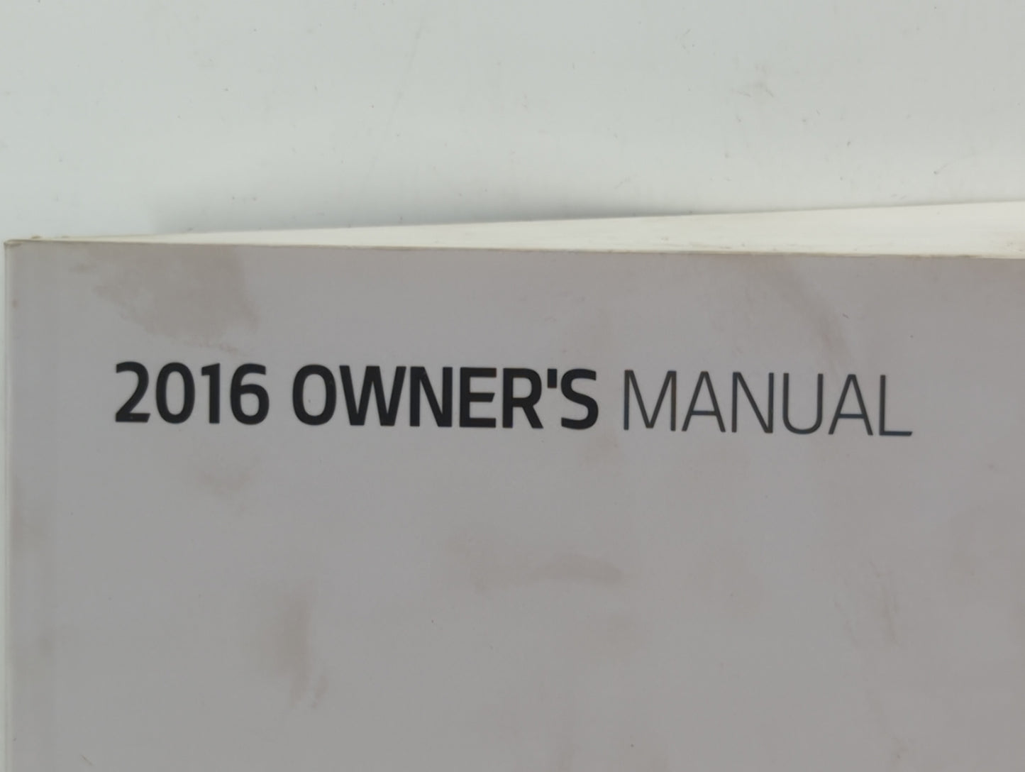 2016 Kia Optima Owners Manual Book Guide P/N:GDG5-EU62C OEM Used Auto Parts - Oemusedautoparts1.com
