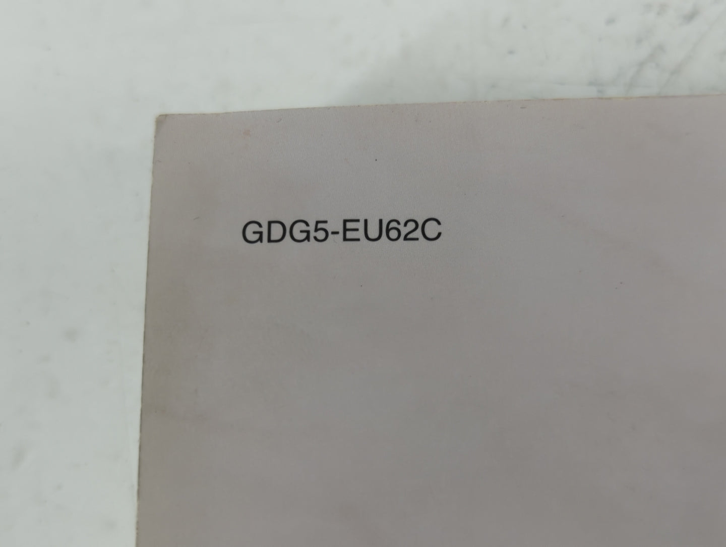 2016 Kia Optima Owners Manual Book Guide P/N:GDG5-EU62C OEM Used Auto Parts - Oemusedautoparts1.com