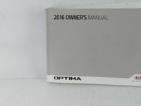 2016 Kia Optima Owners Manual Book Guide P/N:GDG5-EU5OA OEM Used Auto Parts - Oemusedautoparts1.com