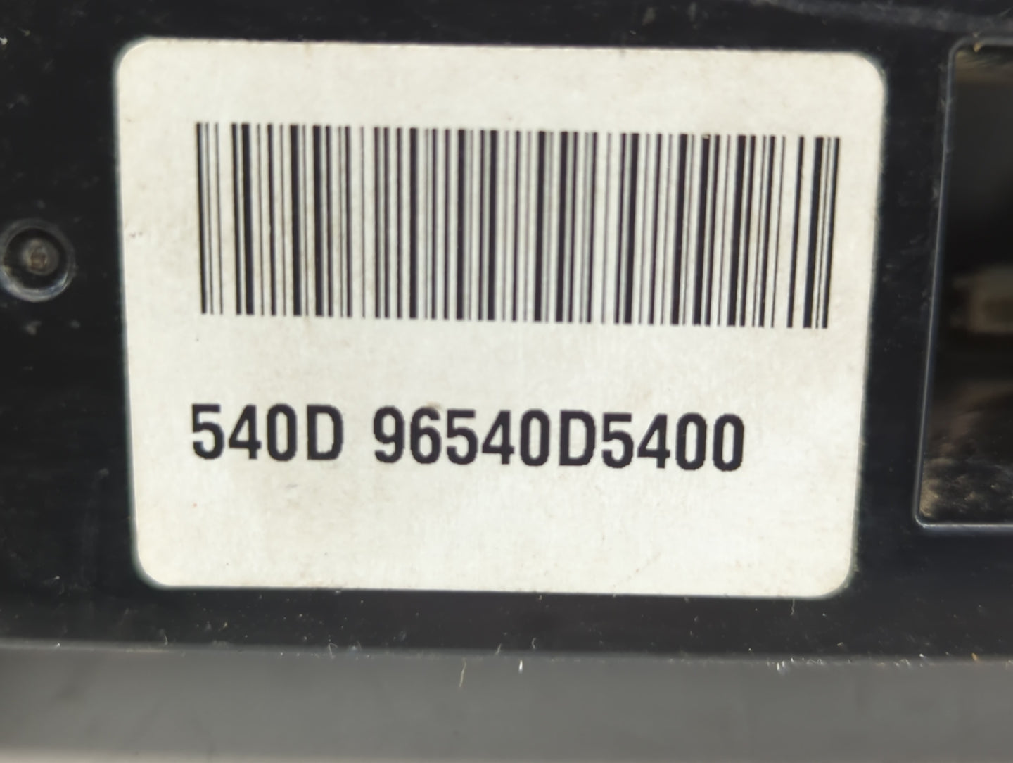 2016 Kia Optima Radio AM FM Cd Player Receiver Replacement P/N:540D 96540D5400 Fits OEM Used Auto Parts - Oemusedautoparts1.