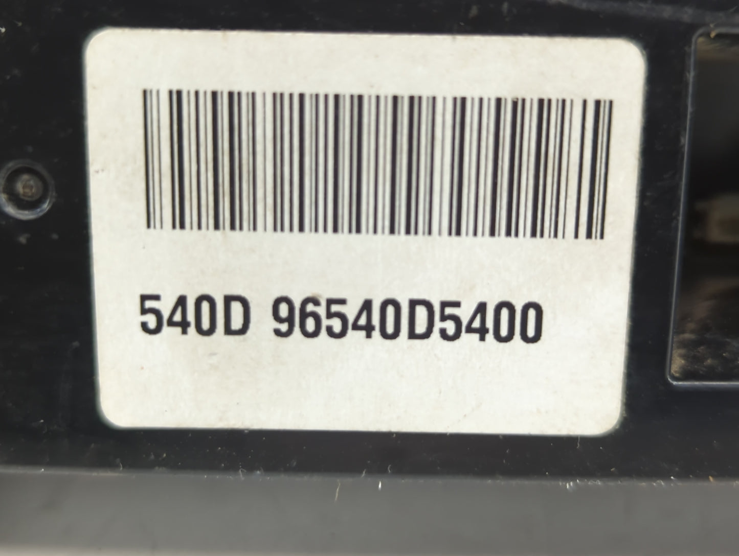 2016 Kia Optima Radio AM FM Cd Player Receiver Replacement P/N:540D 96540D5400 Fits OEM Used Auto Parts - Oemusedautoparts1.