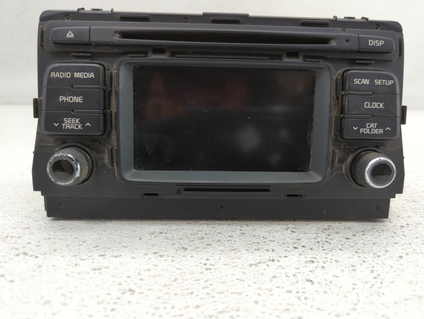 2016-2018 Kia Optima Radio AM FM Cd Player Receiver Replacement P/N:96180-D5100WK Fits Fits 2016 2017 2018 OEM Used Auto Par