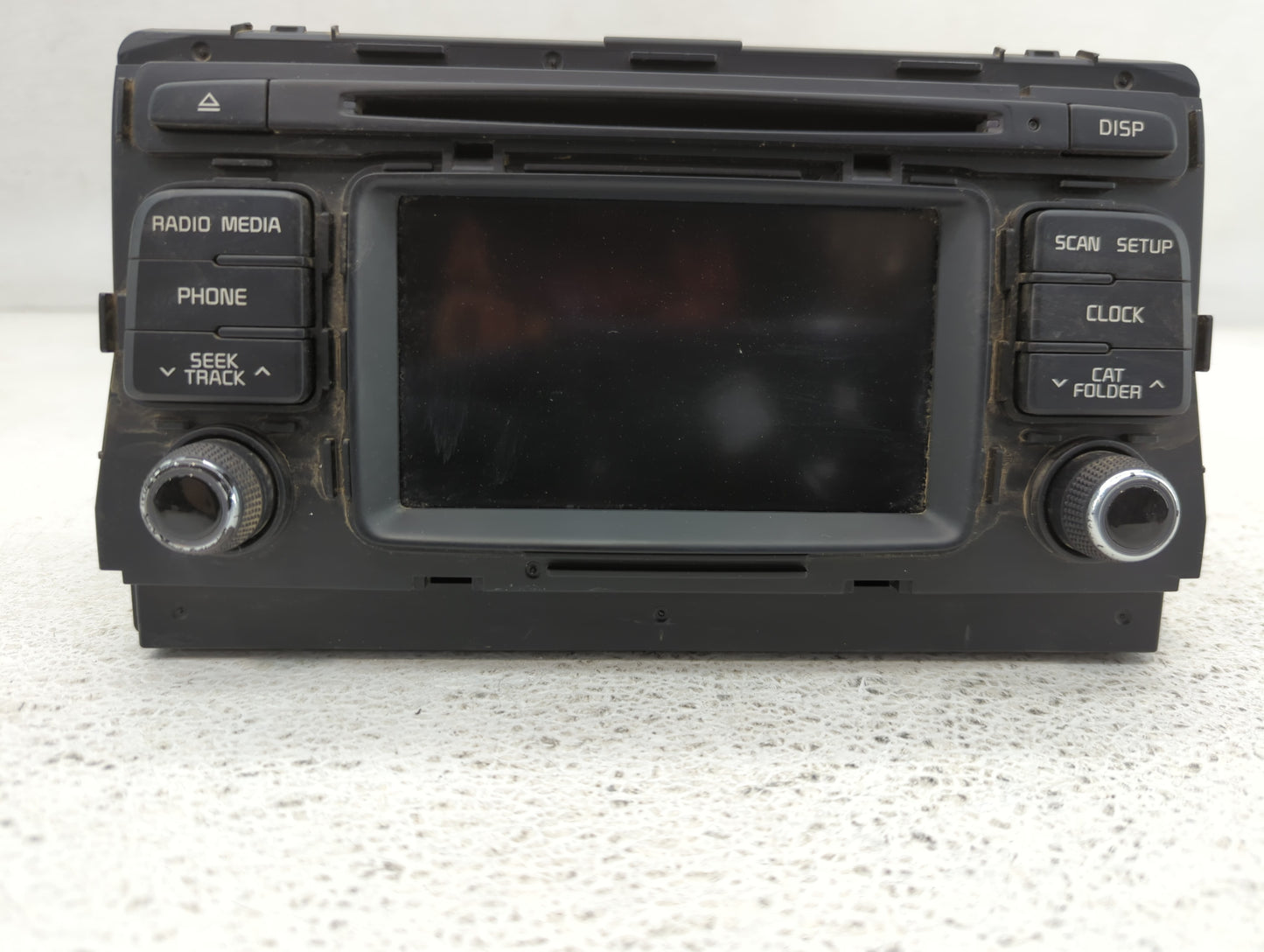 2016-2018 Kia Optima Radio AM FM Cd Player Receiver Replacement P/N:96180-D5100WK Fits Fits 2016 2017 2018 OEM Used Auto Par