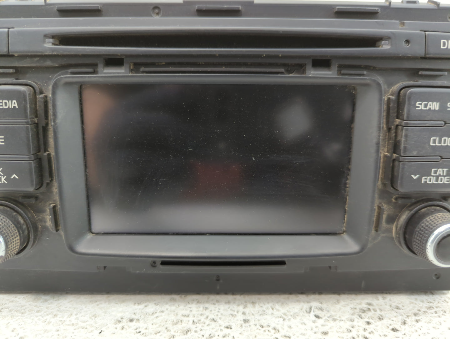 2016-2018 Kia Optima Radio AM FM Cd Player Receiver Replacement P/N:96180-D5100WK Fits Fits 2016 2017 2018 OEM Used Auto Par