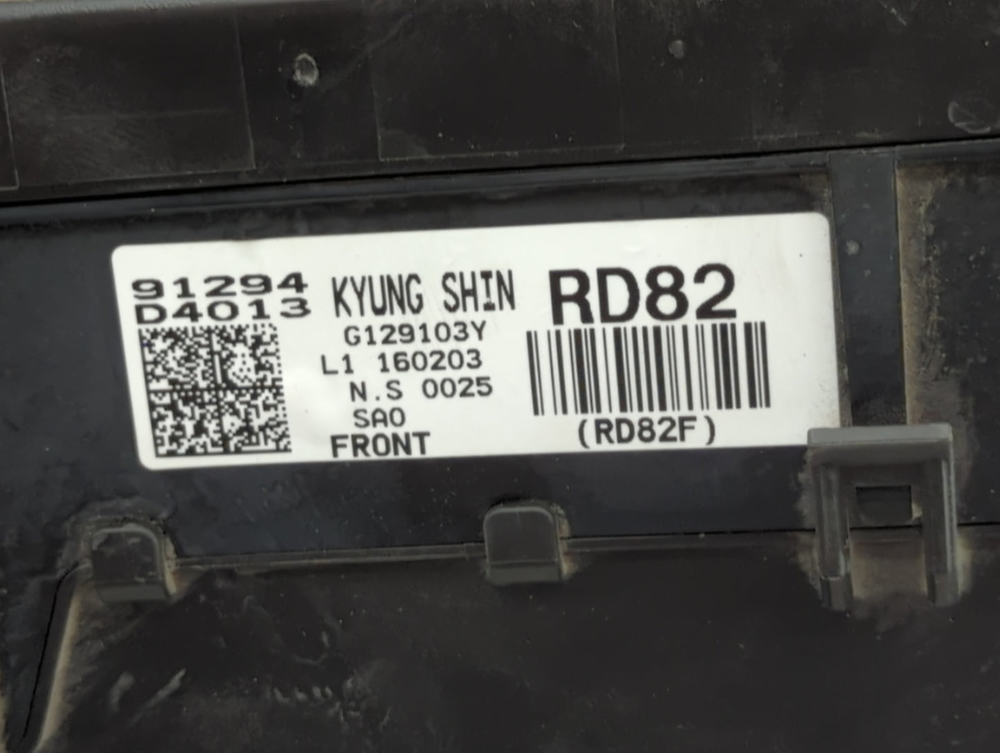 2016-2019 Kia Optima Fusebox Fuse Box Panel Relay Module P/N:91294 D4013 Fits Fits 2016 2017 2018 2019 OEM Used Auto Parts -