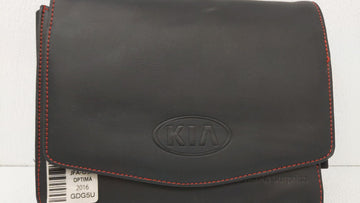 2016 Kia Optima Owners Manual Book Guide OEM Used Auto Parts
