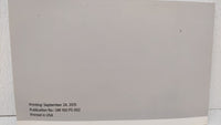 2016 Kia Optima Owners Manual Book Guide OEM Used Auto Parts - Oemusedautoparts1.com