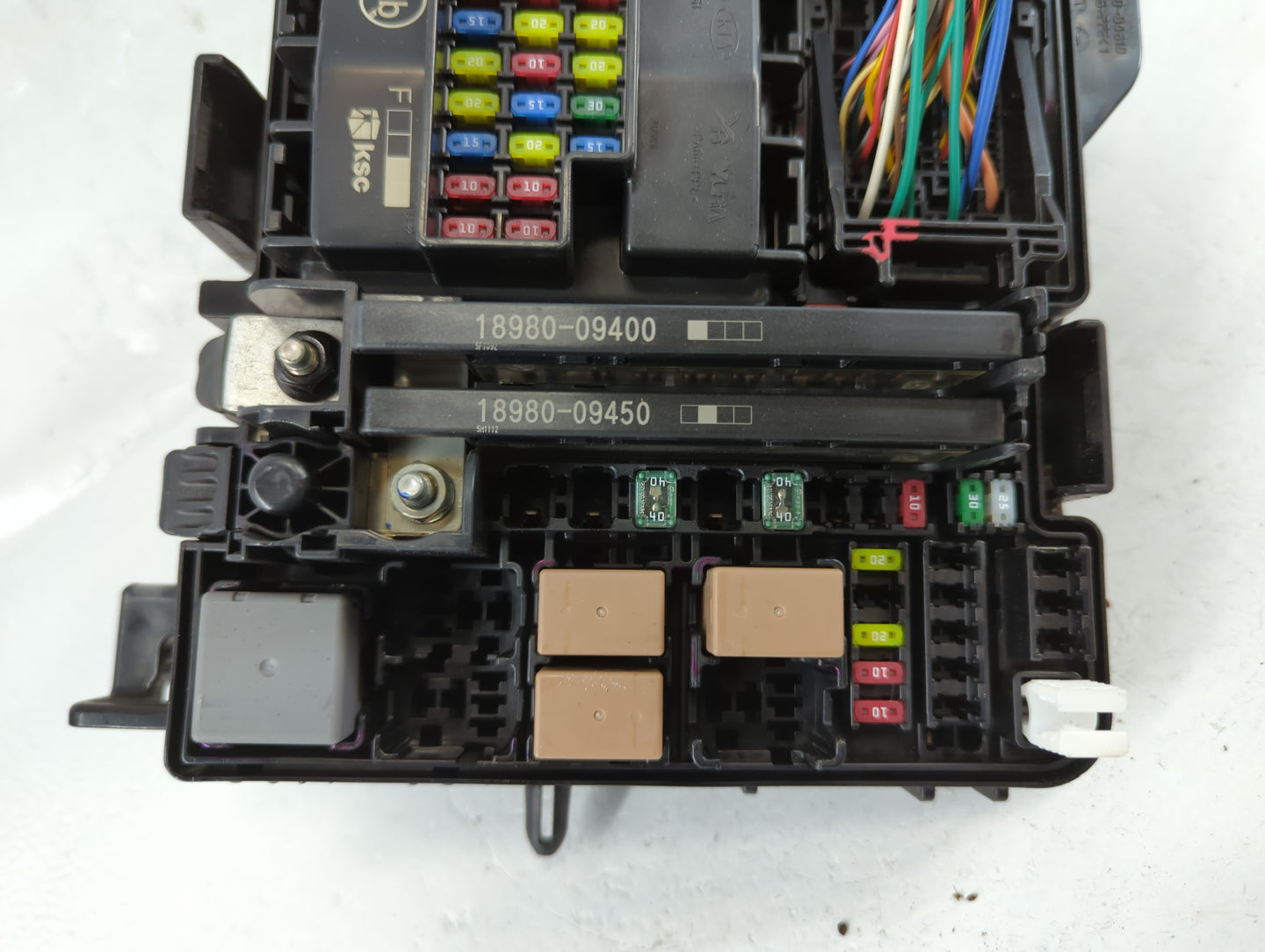 2016-2019 Kia Optima Fusebox Fuse Box Panel Relay Module P/N:91950-D5822 Fits Fits 2016 2017 2018 2019 OEM Used Auto Parts -