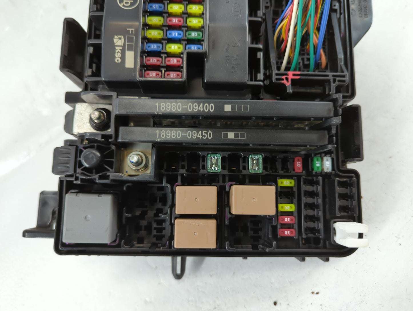2016-2019 Kia Optima Fusebox Fuse Box Panel Relay Module P/N:91950-D5822 Fits Fits 2016 2017 2018 2019 OEM Used Auto Parts -