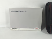 2016 Kia Optima Owners Manual Book Guide P/N:GDG5-EU62C OEM Used Auto Parts - Oemusedautoparts1.com