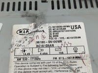 2016-2018 Kia Optima Radio AM FM Cd Player Receiver Replacement P/N:96180-D5100WK Fits Fits 2016 2017 2018 OEM Used Auto Par