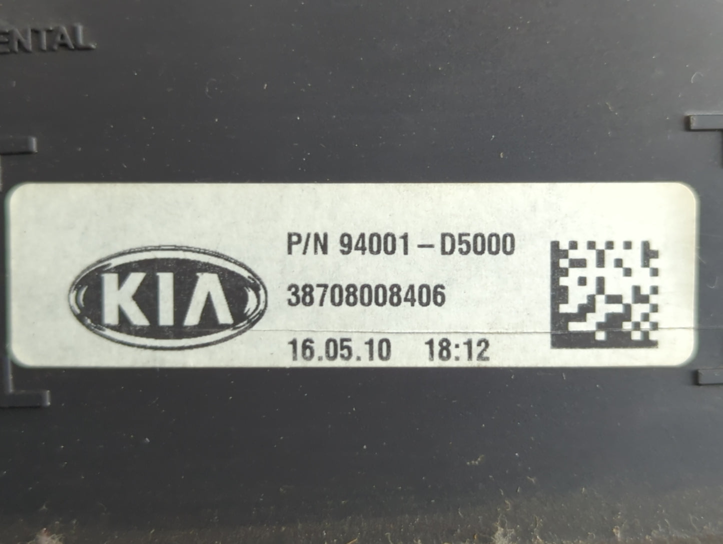 2016-2018 Kia Optima Instrument Cluster Speedometer Gauges P/N:94001-D5000 Fits Fits 2016 2017 2018 OEM Used Auto Parts - Oe