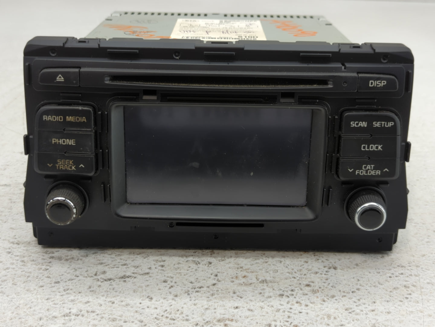 2016-2018 Kia Optima Radio AM FM Cd Player Receiver Replacement P/N:96180-D5100WK Fits Fits 2016 2017 2018 OEM Used Auto Par