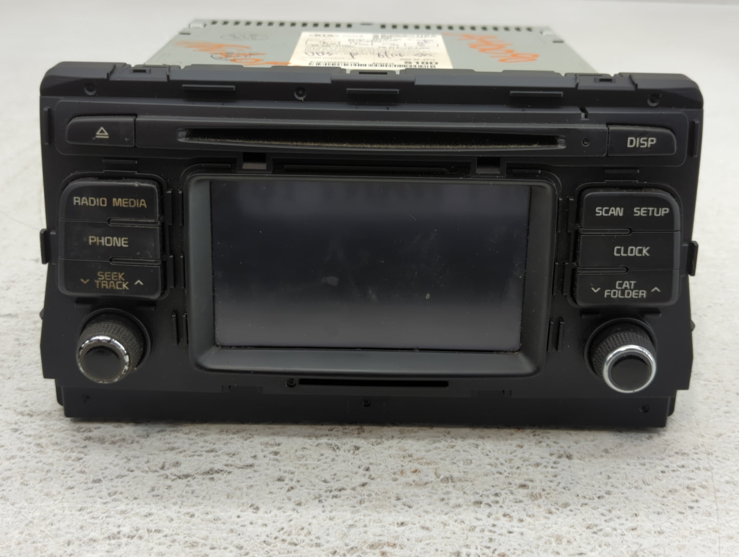 2016-2018 Kia Optima Radio AM FM Cd Player Receiver Replacement P/N:96180-D5100WK Fits Fits 2016 2017 2018 OEM Used Auto Par