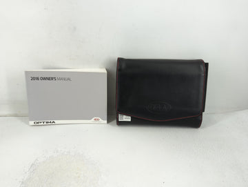 2016 Kia Optima Owners Manual Book Guide P/N:GDG5-EU5DB OEM Used Auto Parts - Oemusedautoparts1.com