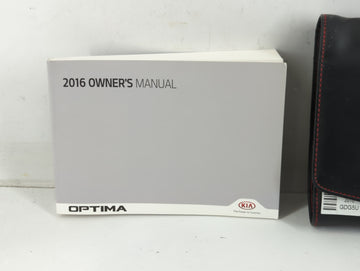 2016 Kia Optima Owners Manual Book Guide P/N:GDG5-EU5DB OEM Used Auto Parts