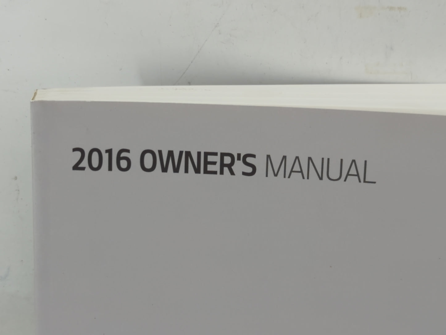 2016 Kia Optima Owners Manual Book Guide P/N:GDG5-EU5DB OEM Used Auto Parts - Oemusedautoparts1.com