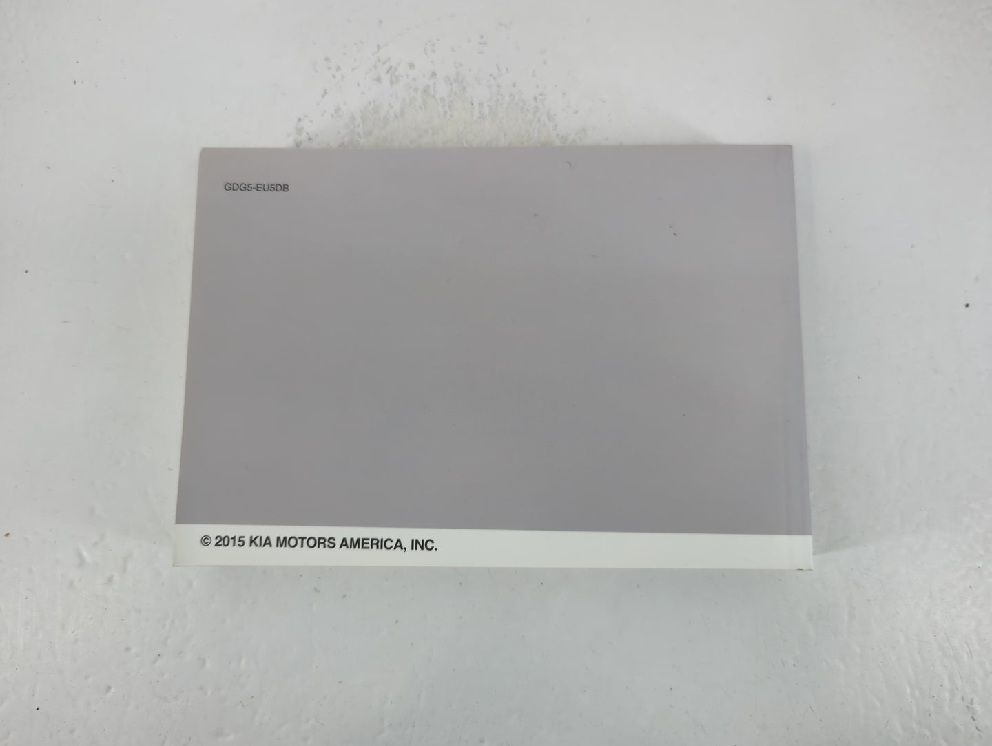 2016 Kia Optima Owners Manual Book Guide P/N:GDG5-EU5DB OEM Used Auto Parts - Oemusedautoparts1.com