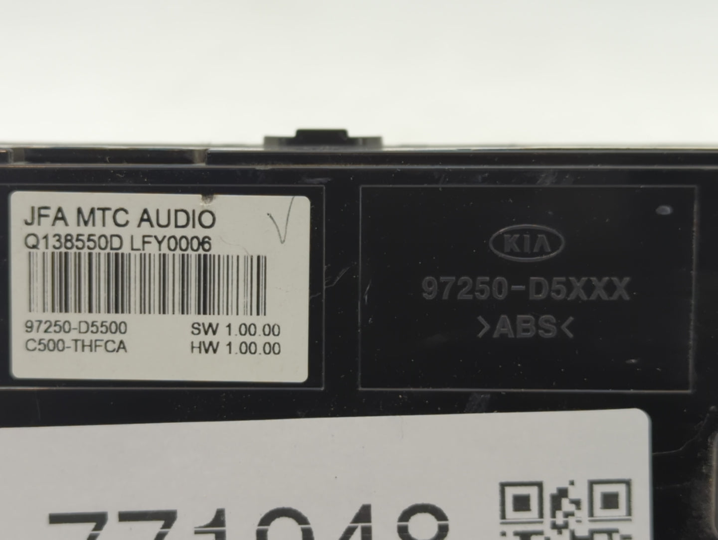 2016-2018 Kia Optima Climate Control Module Temperature AC/Heater Replacement P/N:97250-D5XXX Fits Fits 2016 2017 2018 OEM U
