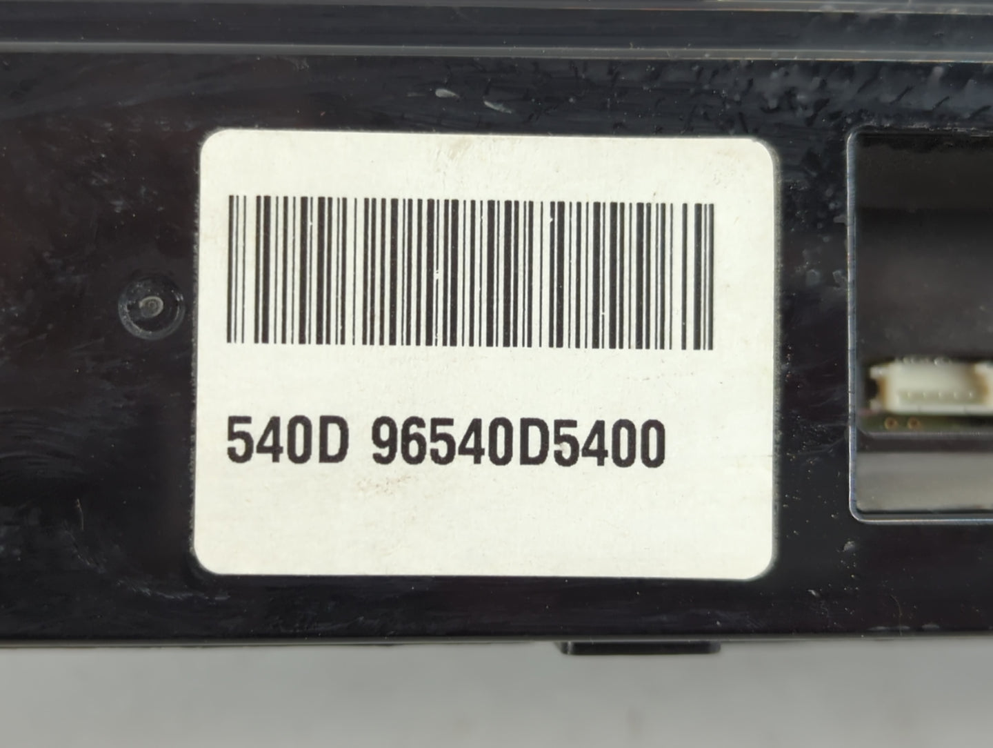 2016-2019 Kia Optima Radio AM FM Cd Player Receiver Replacement P/N:540D 96540D5400 Fits Fits 2016 2017 2018 2019 OEM Used A