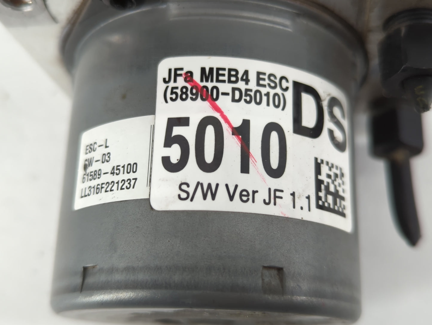 2016 Kia Optima ABS Pump Control Module Replacement P/N:61589-45100 58900-D5010 Fits OEM Used Auto Parts - Oemusedautoparts1