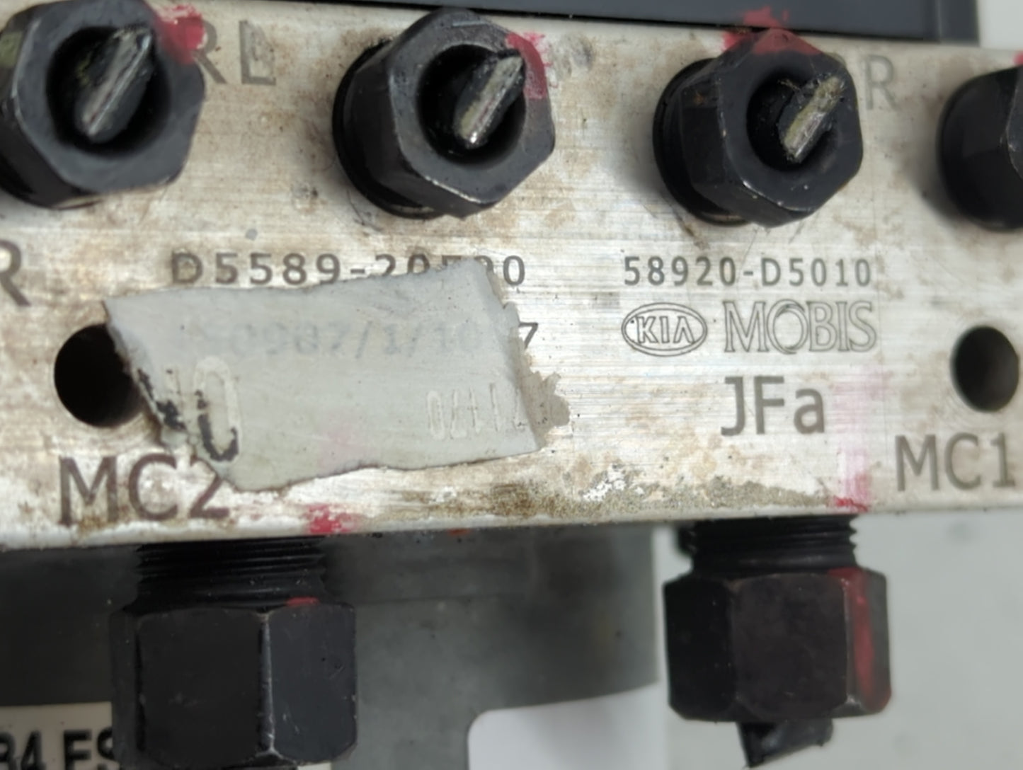 2016-2018 Kia Optima ABS Pump Control Module Replacement P/N:61589-45100 58900-D5010 Fits Fits 2016 2017 2018 OEM Used Auto 