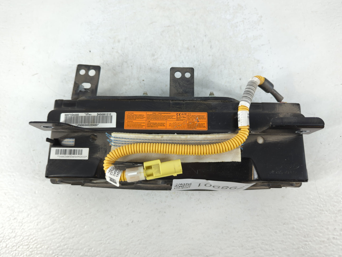 2016-2020 Kia Optima Air Bag Driver Left Knee OEM P/N:56970D4000 Fits Fits 2016 2017 2018 2019 2020 OEM Used Auto Parts - Oe
