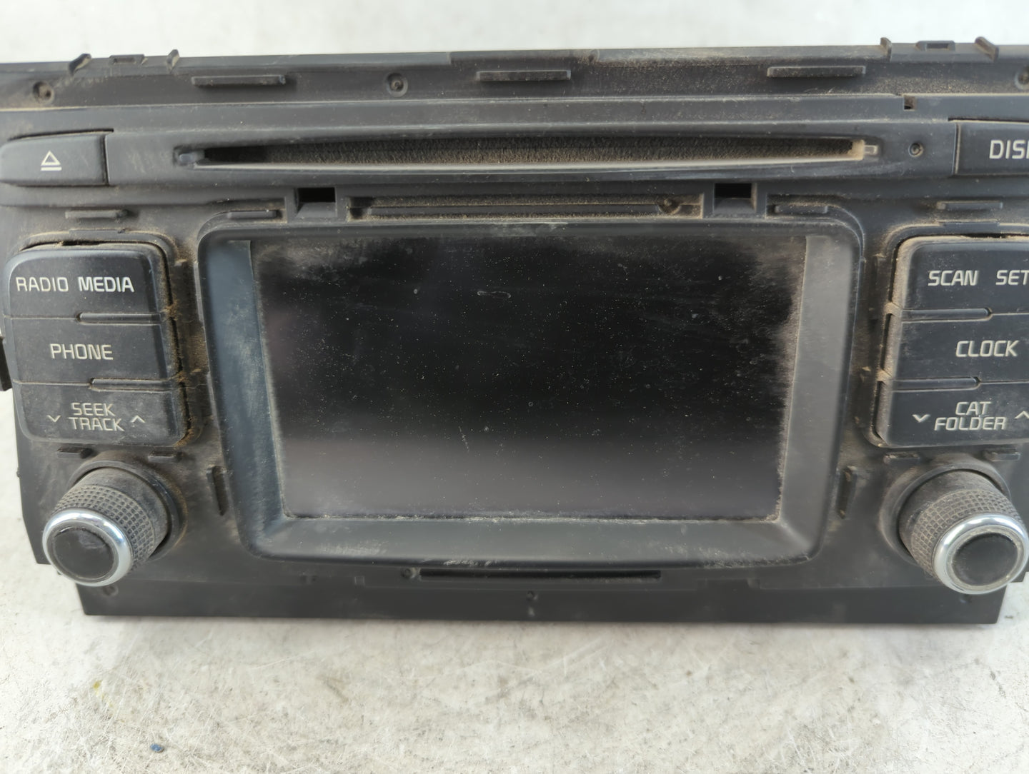 2016-2018 Kia Optima Radio AM FM Cd Player Receiver Replacement P/N:96180-D5100WK Fits Fits 2016 2017 2018 OEM Used Auto Par