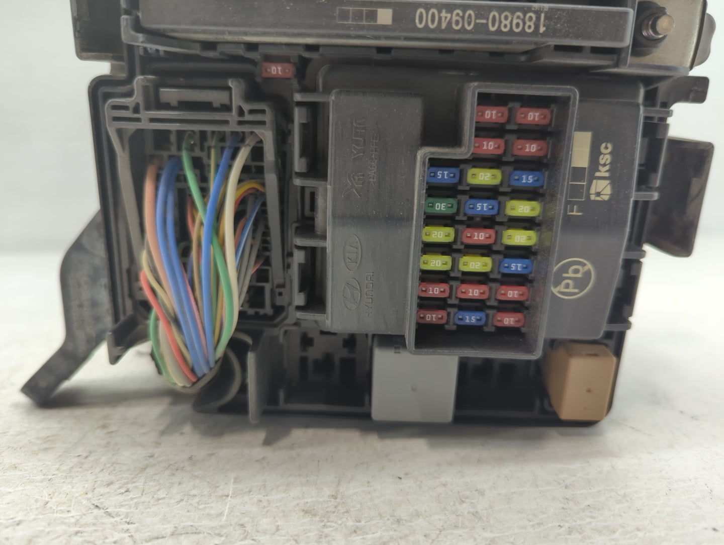 2016-2019 Kia Optima Fusebox Fuse Box Panel Relay Module P/N:91294-D4013 Fits Fits 2016 2017 2018 2019 OEM Used Auto Parts -