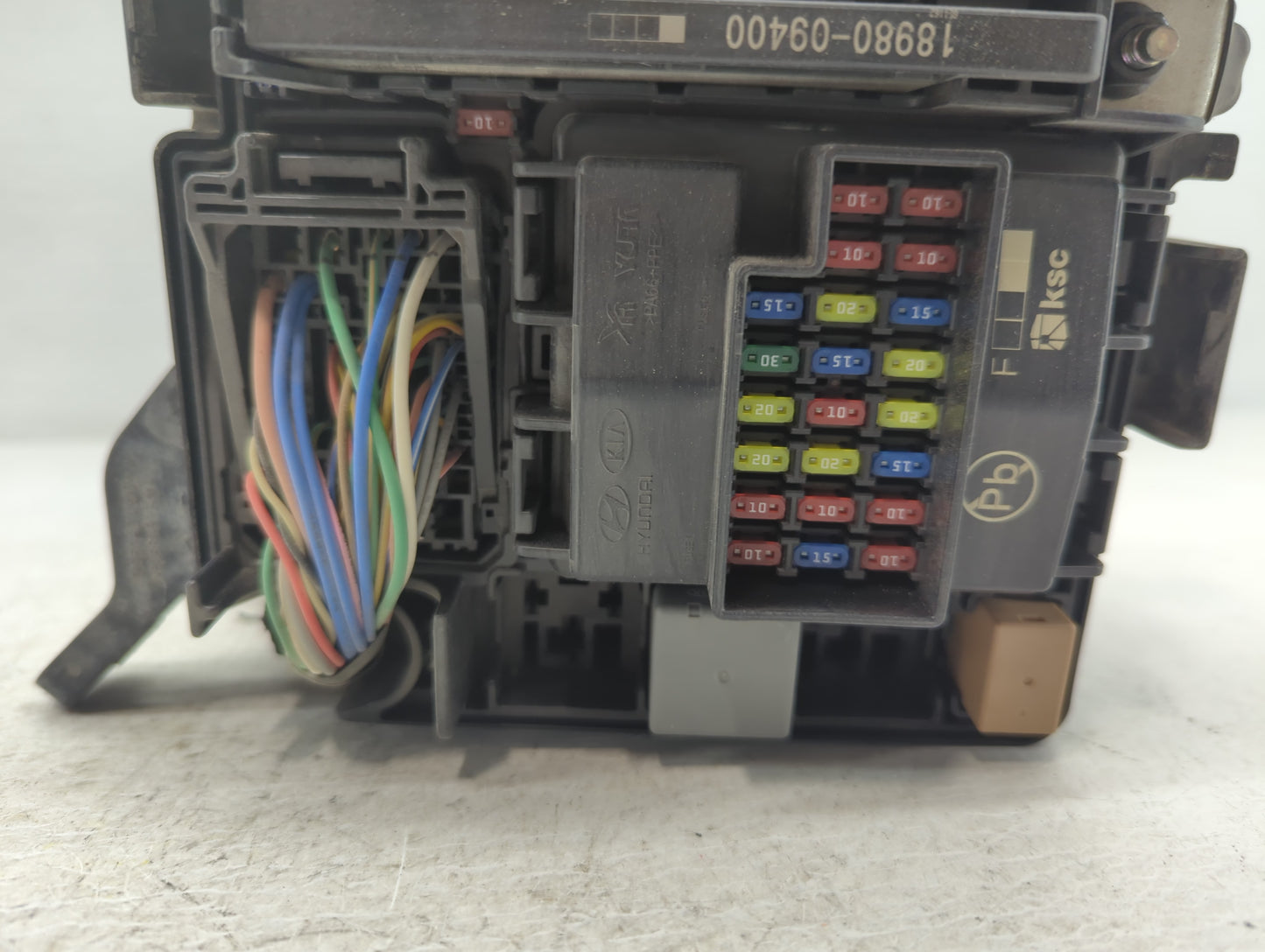 2016-2019 Kia Optima Fusebox Fuse Box Panel Relay Module P/N:91294-D4013 Fits Fits 2016 2017 2018 2019 OEM Used Auto Parts -