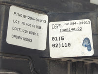 2016-2019 Kia Optima Fusebox Fuse Box Panel Relay Module P/N:91294-D4013 Fits Fits 2016 2017 2018 2019 OEM Used Auto Parts -