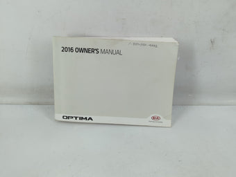 compare product 2016 Kia Optima Owners Manual Book Guide P/N:GD4O-EU62B OEM Used Auto Parts