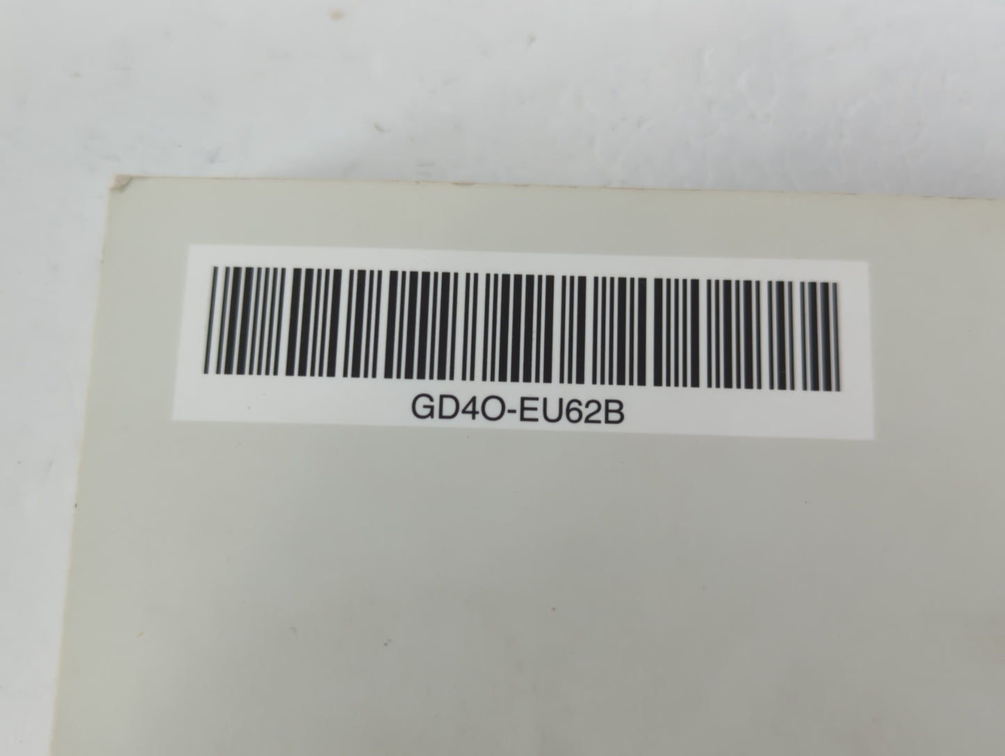 2016 Kia Optima Owners Manual Book Guide P/N:GD4O-EU62B OEM Used Auto Parts - Oemusedautoparts1.com