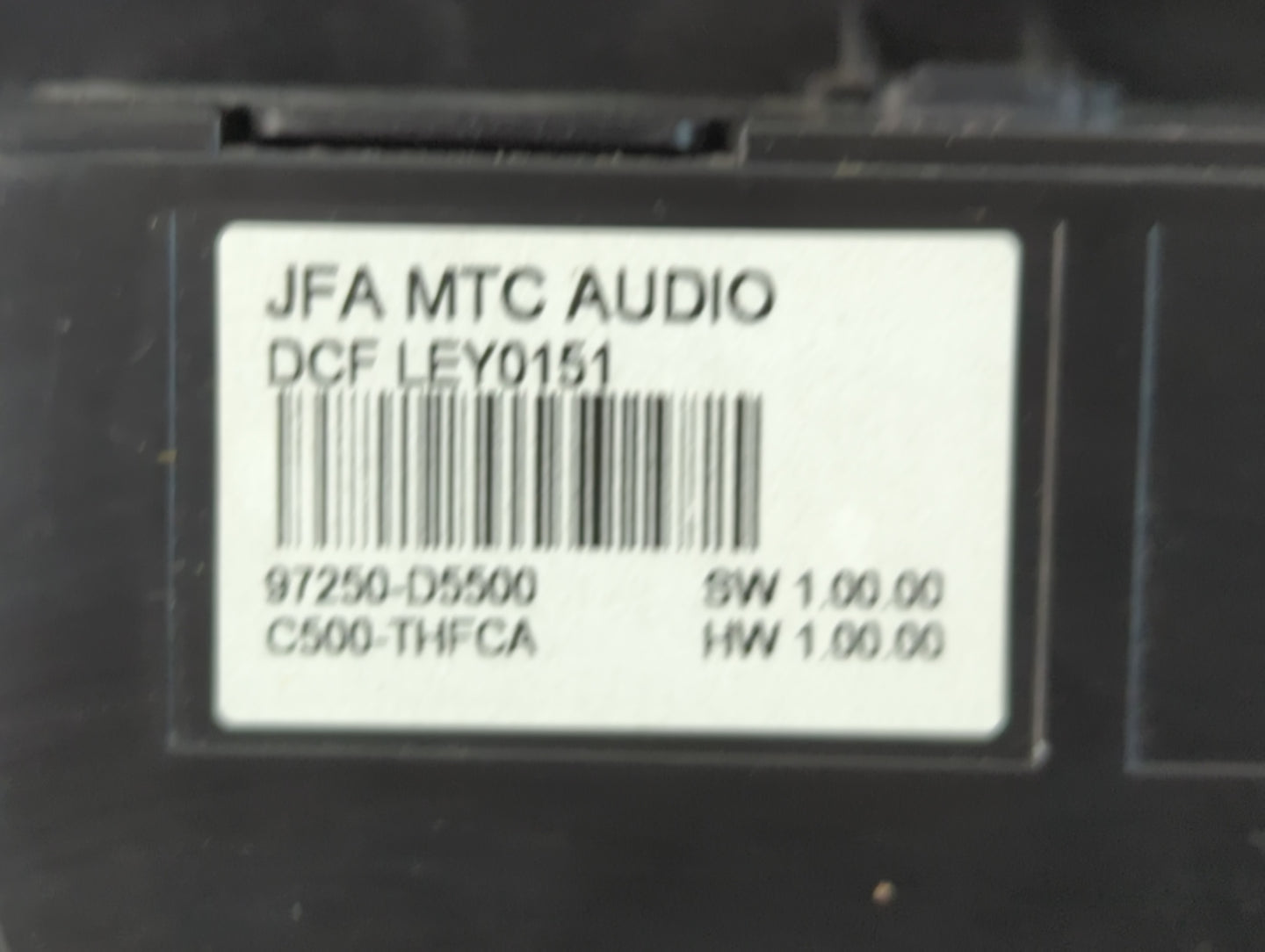 2016-2018 Kia Optima Climate Control Module Temperature AC/Heater Replacement P/N:97250-D5500 Fits Fits 2016 2017 2018 OEM U