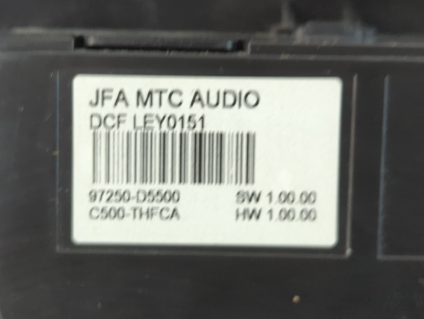 2016-2018 Kia Optima Climate Control Module Temperature AC/Heater Replacement P/N:97250-D5500 Fits Fits 2016 2017 2018 OEM U