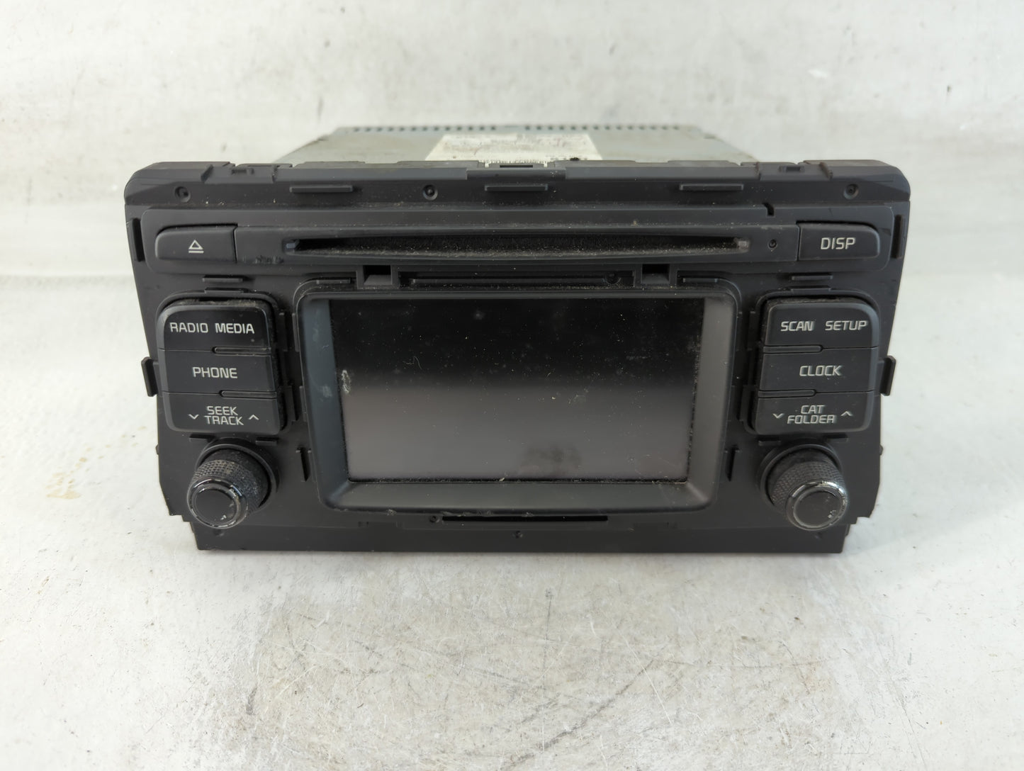 2016-2018 Kia Optima Radio AM FM Cd Player Receiver Replacement P/N:96180-D5100WK Fits Fits 2016 2017 2018 OEM Used Auto Par