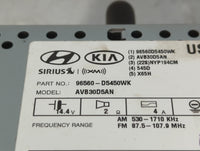 2016-2018 Kia Optima Radio AM FM Cd Player Receiver Replacement P/N:96180-D5100WK Fits Fits 2016 2017 2018 OEM Used Auto Par