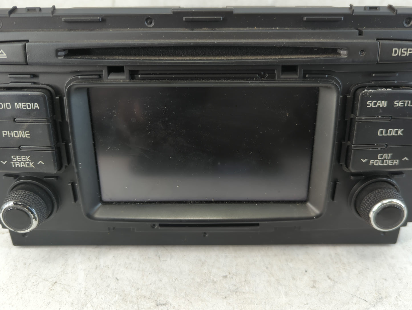 2016-2018 Kia Optima Radio AM FM Cd Player Receiver Replacement P/N:96180-D5100WK Fits Fits 2016 2017 2018 OEM Used Auto Par