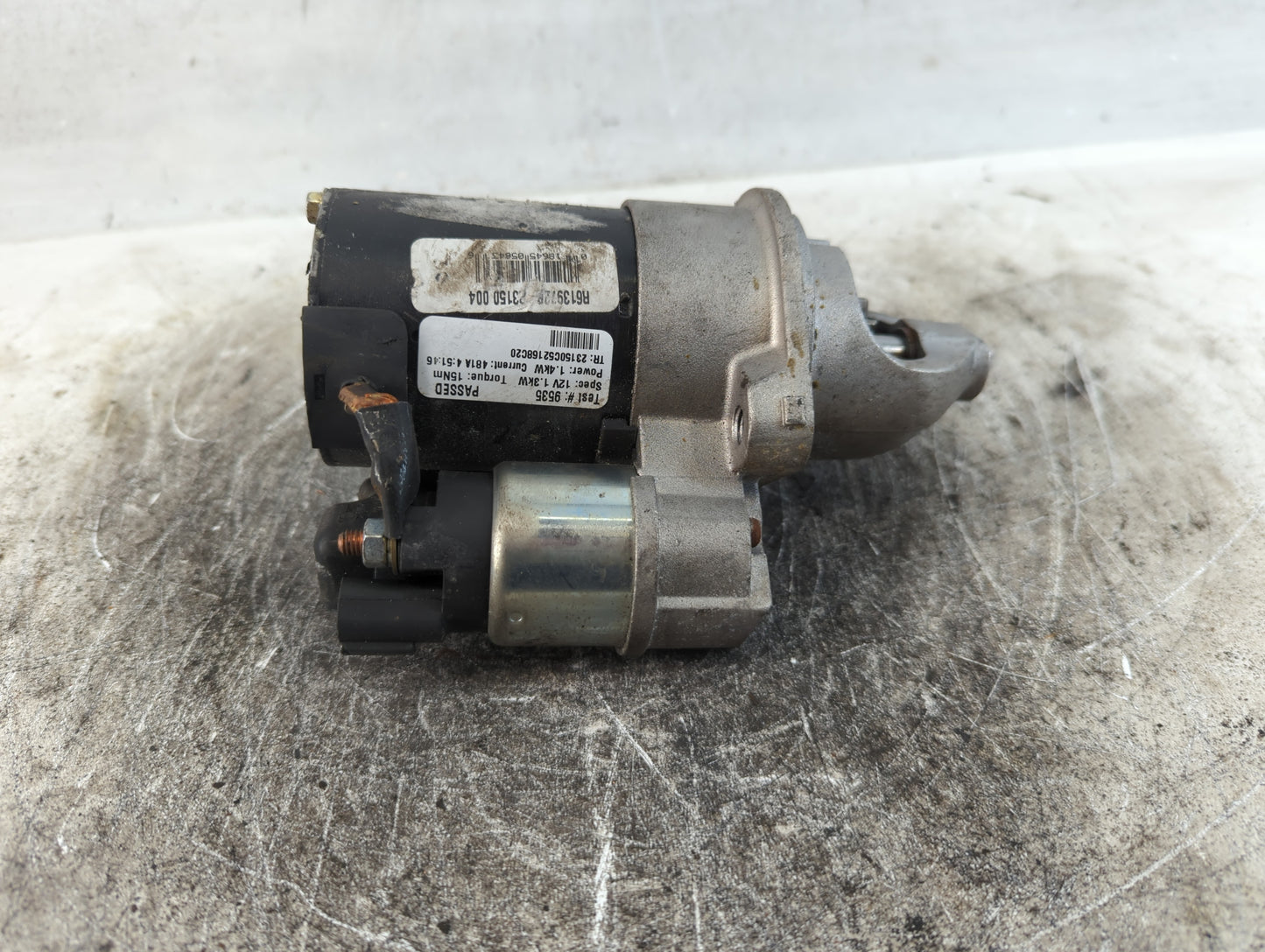 2016-2018 Kia Optima Car Starter Motor Solenoid OEM P/N:R613972 Fits Fits 2016 2017 2018 2019 2020 2021 OEM Used Auto Parts 